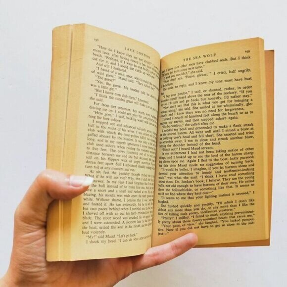 1963 The Sea Wolf by Jack London Bantam Pathfinder Paperback Adventure Novel - Picture 9 of 9